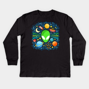Alien Kids Long Sleeve T-Shirt